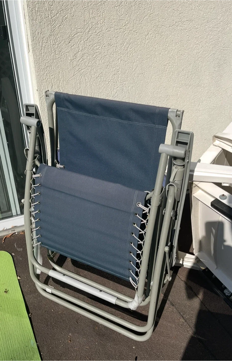 Zero Gravity Lounge Chair with Canopy - Blue image indicator(4)