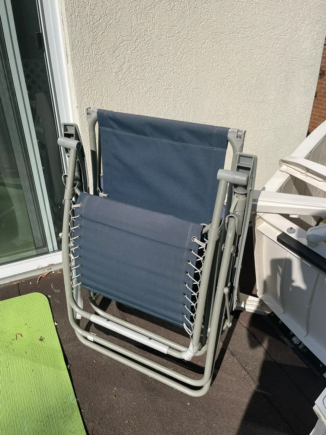 Zero Gravity Lounge Chair with Canopy - Blue image indicator(3)