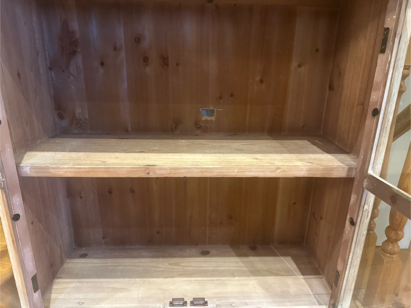 Wooden Cabinet with Glass Doors - photo 2