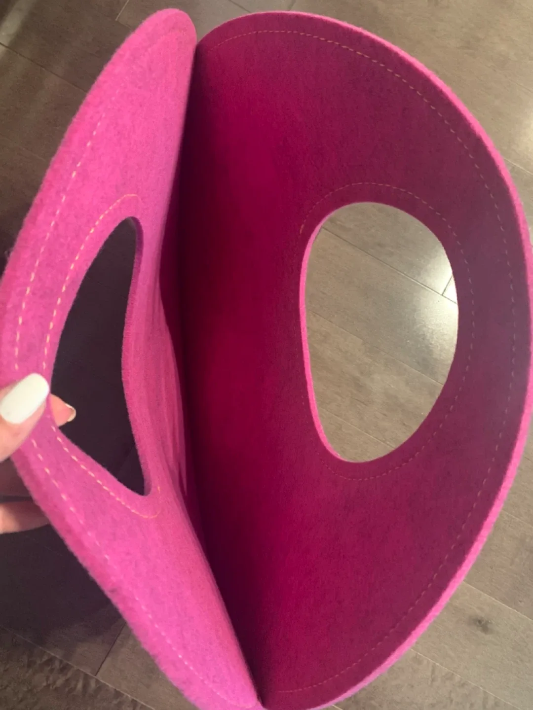 Buzzi Space Felt Bag - Pink image indicator(2)