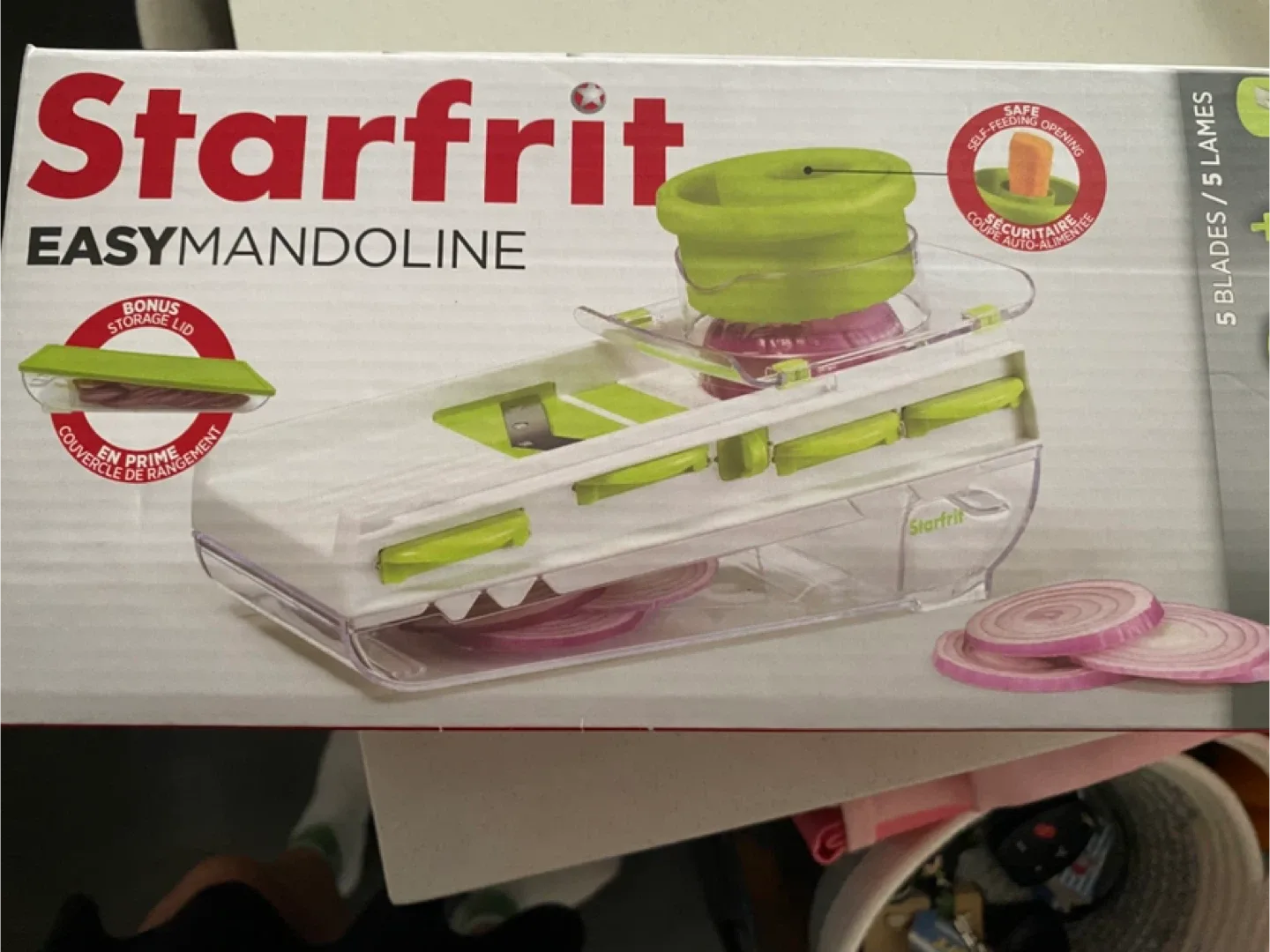 Starfrit Easy Mandoline Slicer - New in Box image indicator(3)