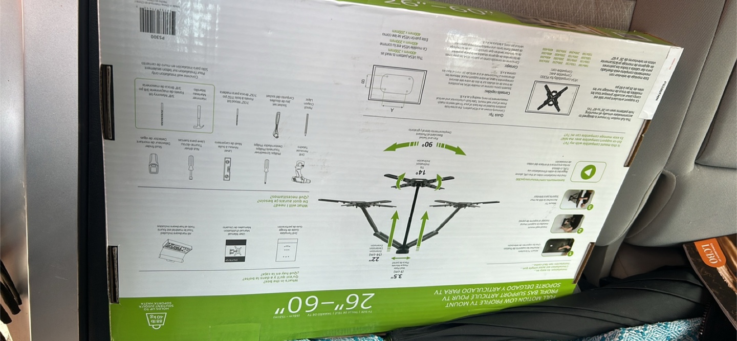 Kanto Full Motion TV Mount 26"-60" - photo 3