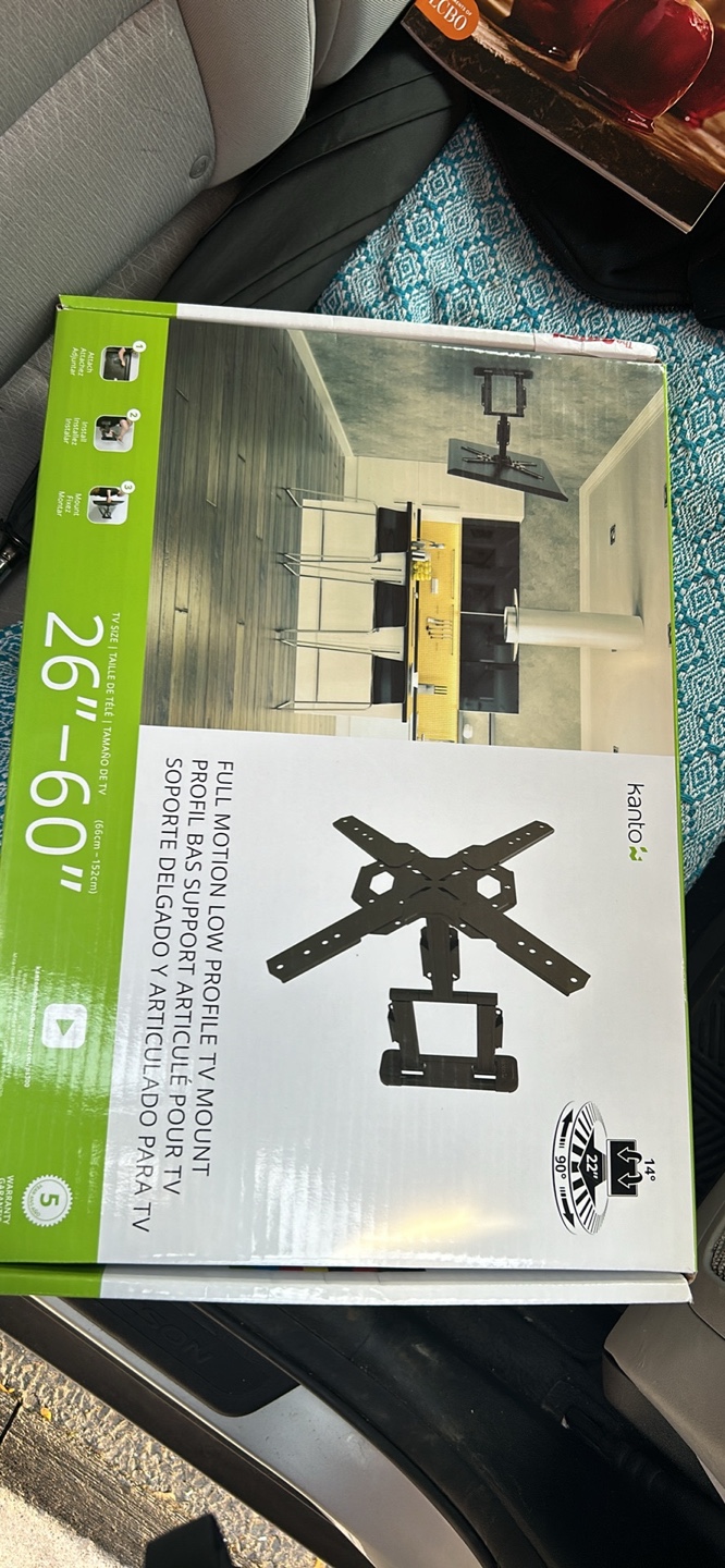 Kanto Full Motion TV Mount 26"-60"