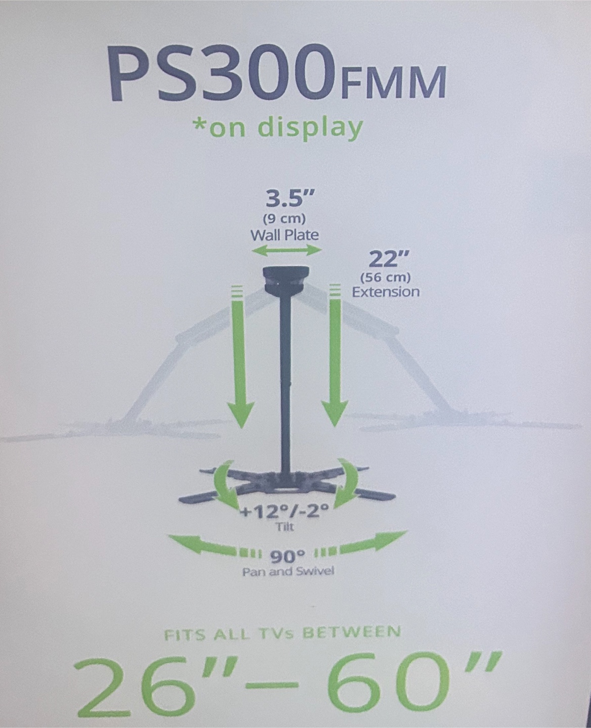 Kanto Full Motion TV Mount 26"-60" - photo 4