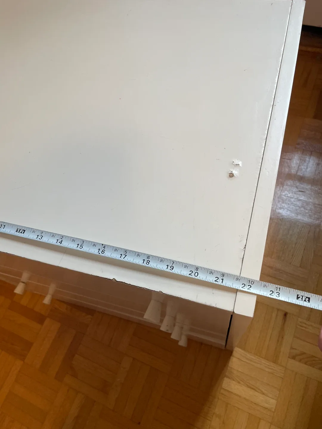 White 4-Drawer Dresser image indicator(10)