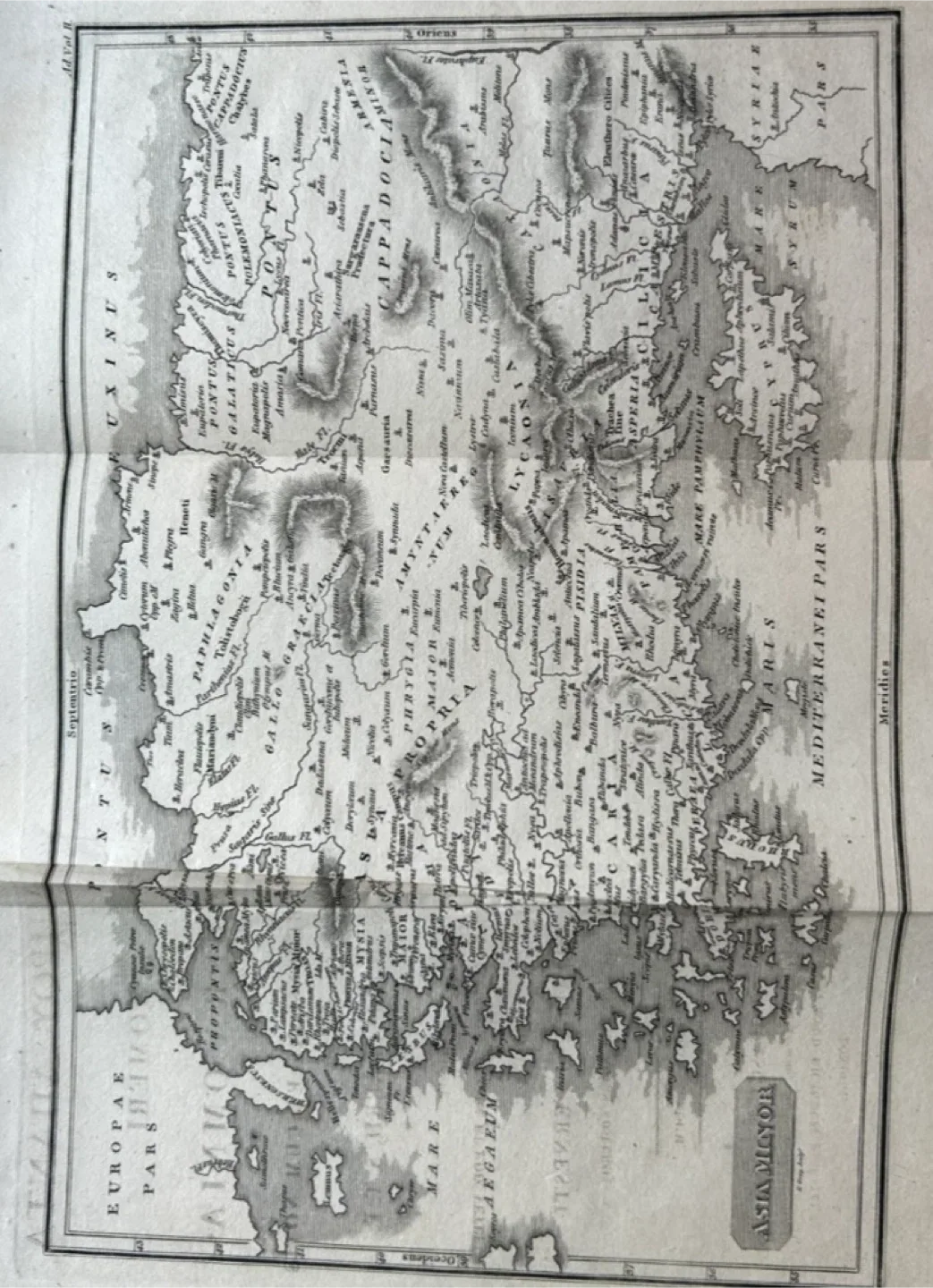 1800s antique map atlas Asia Minor art etching Turkey Greece image indicator(9)
