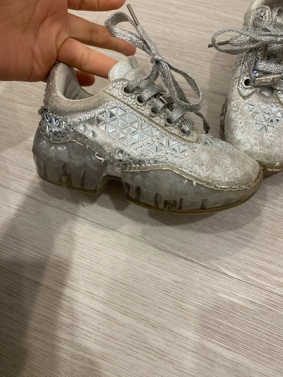 Skechers Kids' Pink Sneakers Size 10 image indicator(2)