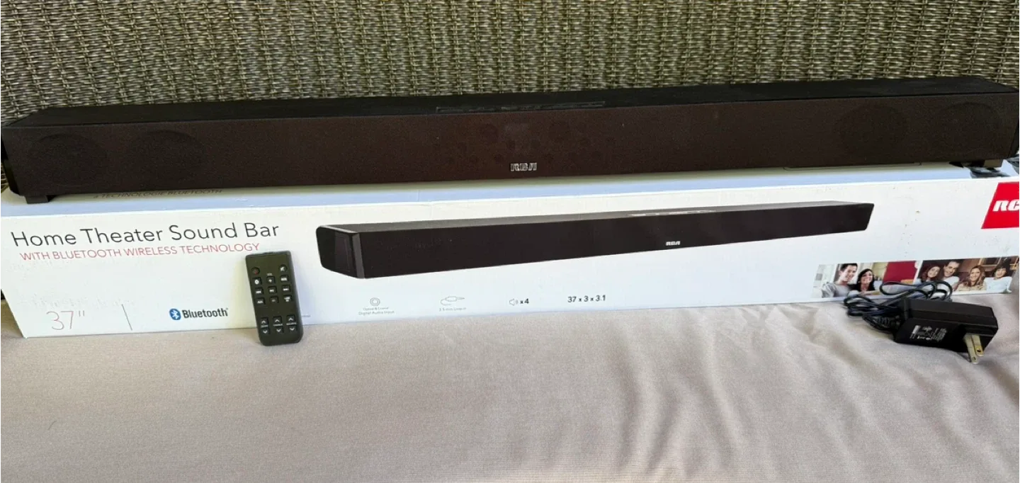 RCA RTS7010B Home Theater Sound Bar - Bluetooth, 37" thumbnail