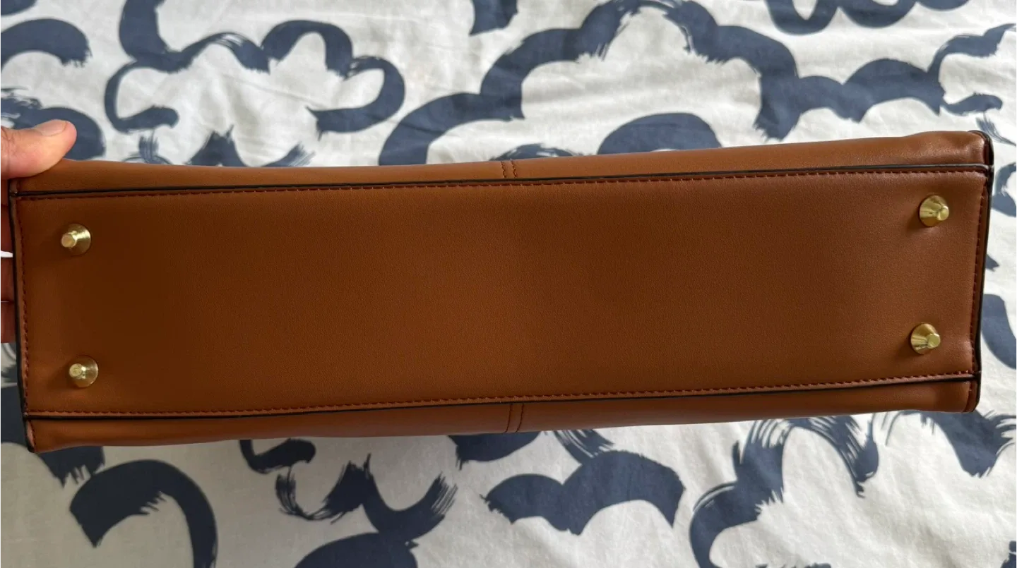 Brown Leather Tote Bag thumbnail