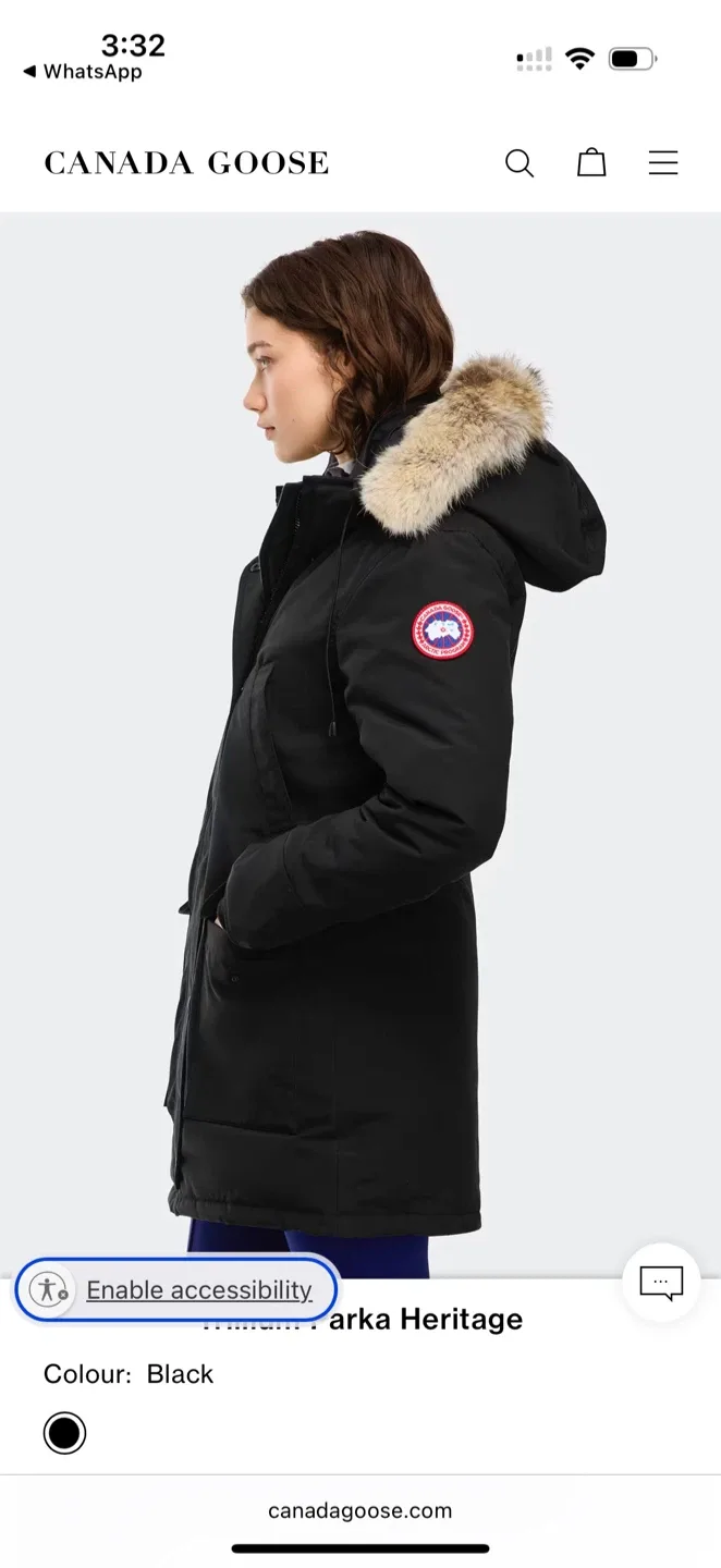 Canada Goose Trillium Parka Heritage - Black image indicator(5)