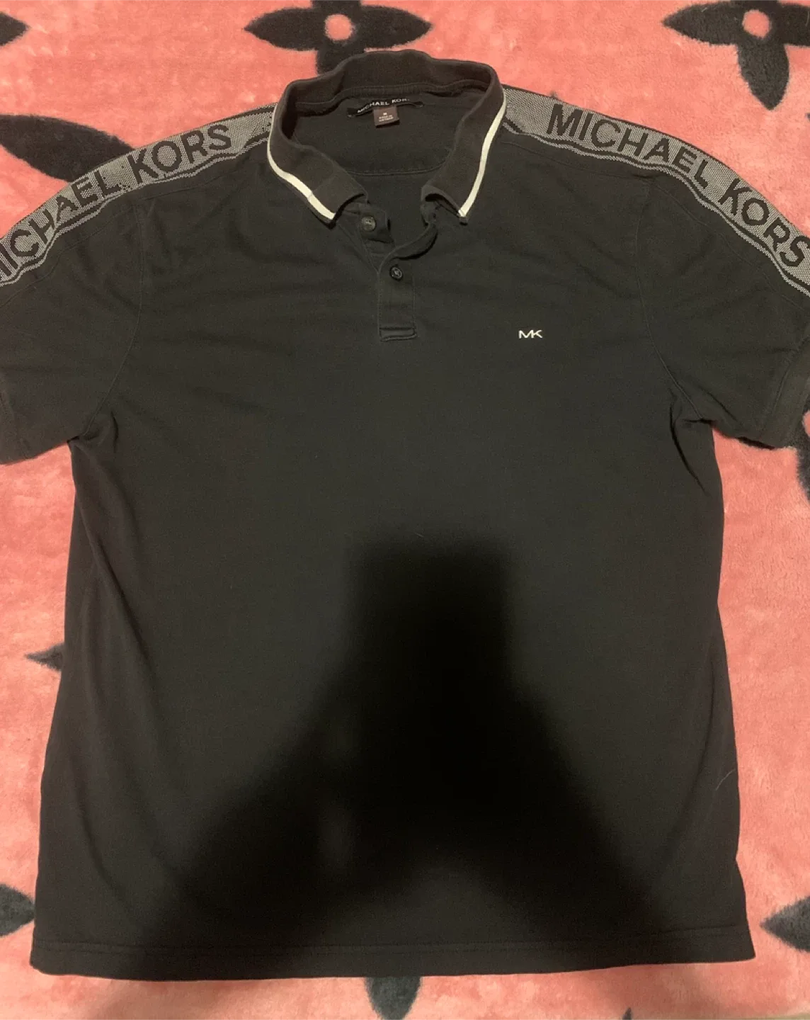 Michael Kors Black Polo Shirt