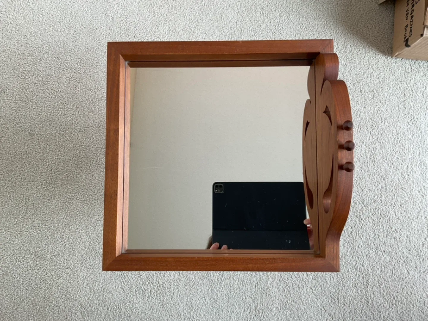 Handmade Wooden Vanity Tray image indicator(4)