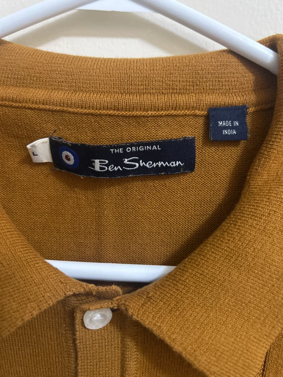 Ben Sherman Polo Shirt - Size L image indicator(2)