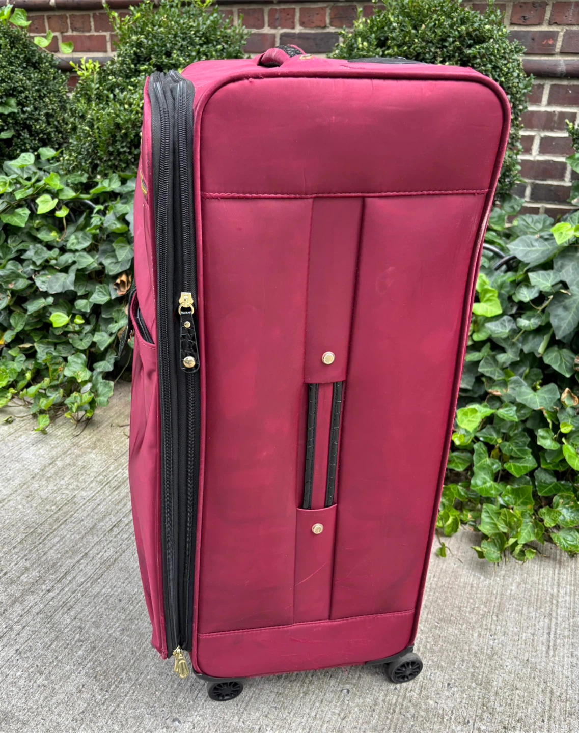 Samantha Burgundy Ultra Lightweight  Expandable Spinner luggage - photo 4