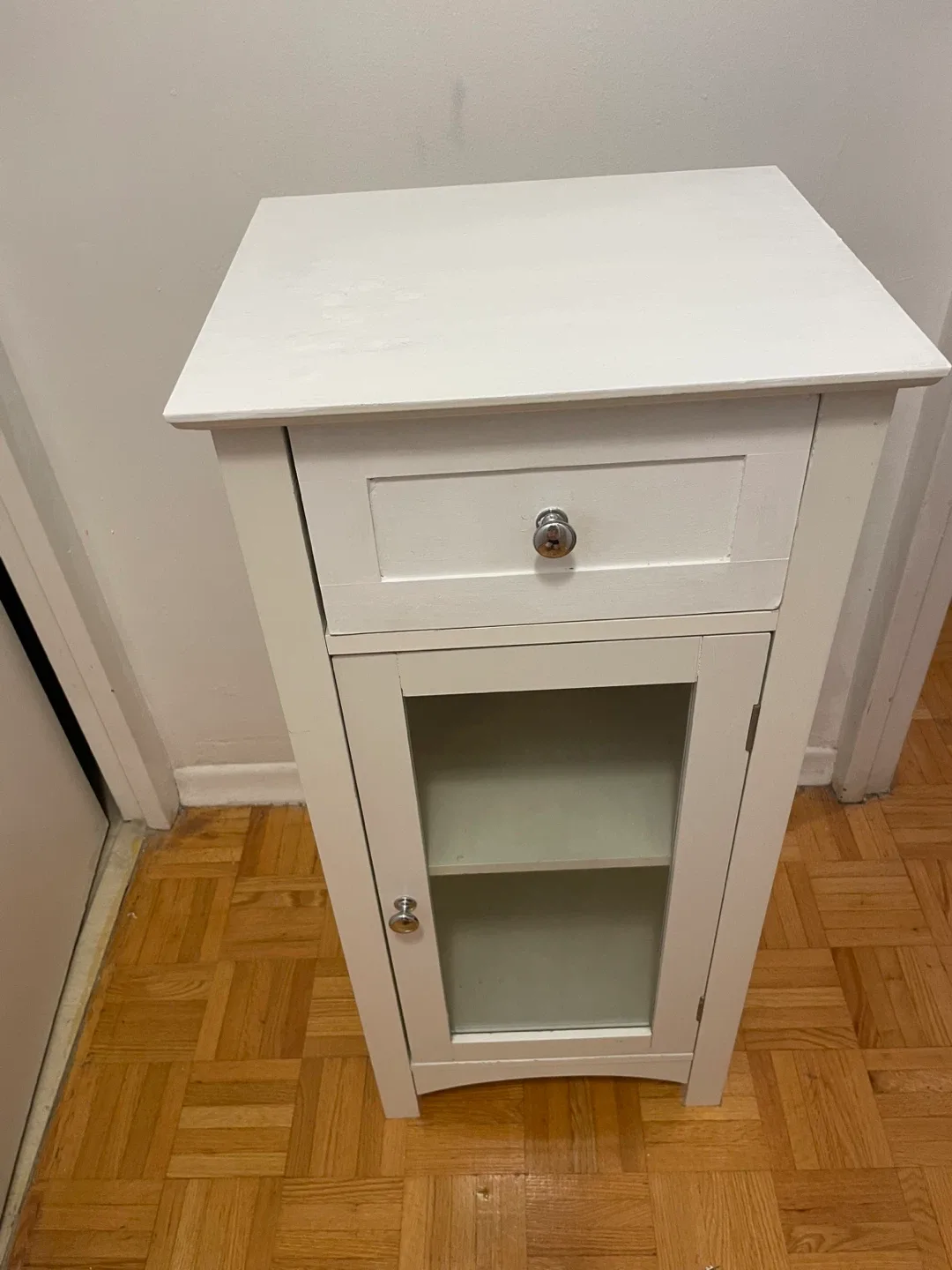 White Cabinet with Drawer image indicator(2)
