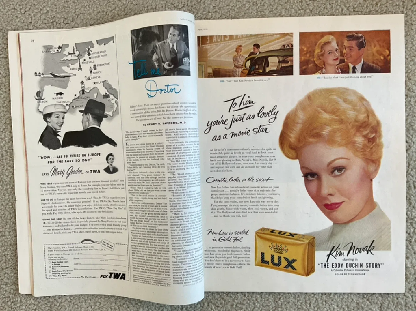 Vintage July 1956 Ladies’ Home Journal Magazine image indicator(3)