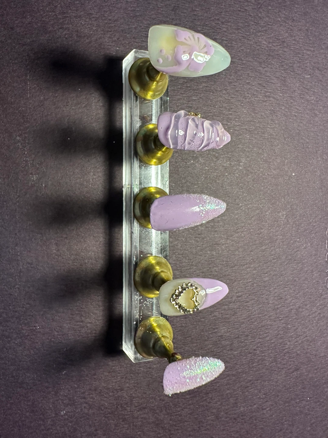 Custom Press-On Nails - Lilac - photo 3