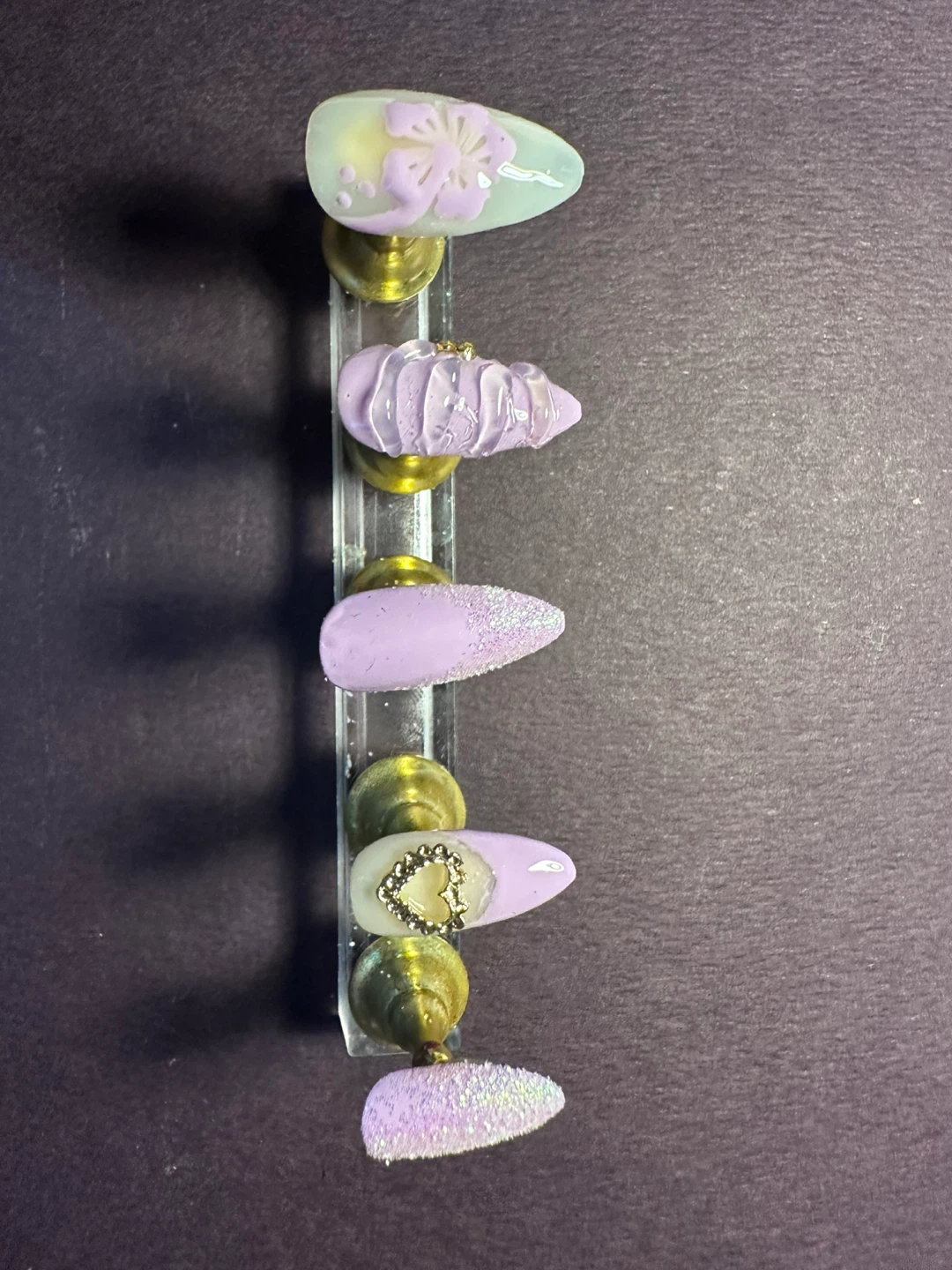 Custom Press-On Nails - Lilac