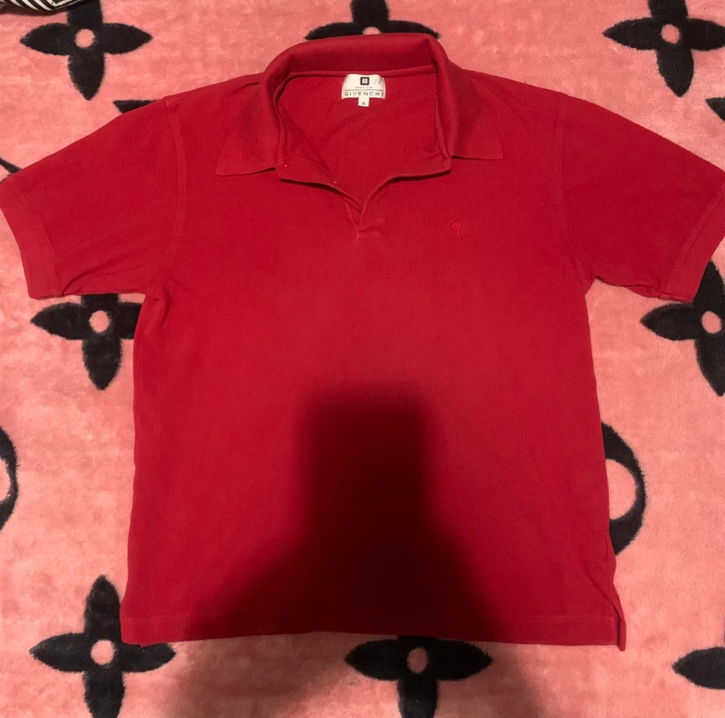 Givenchy Red Polo Shirt