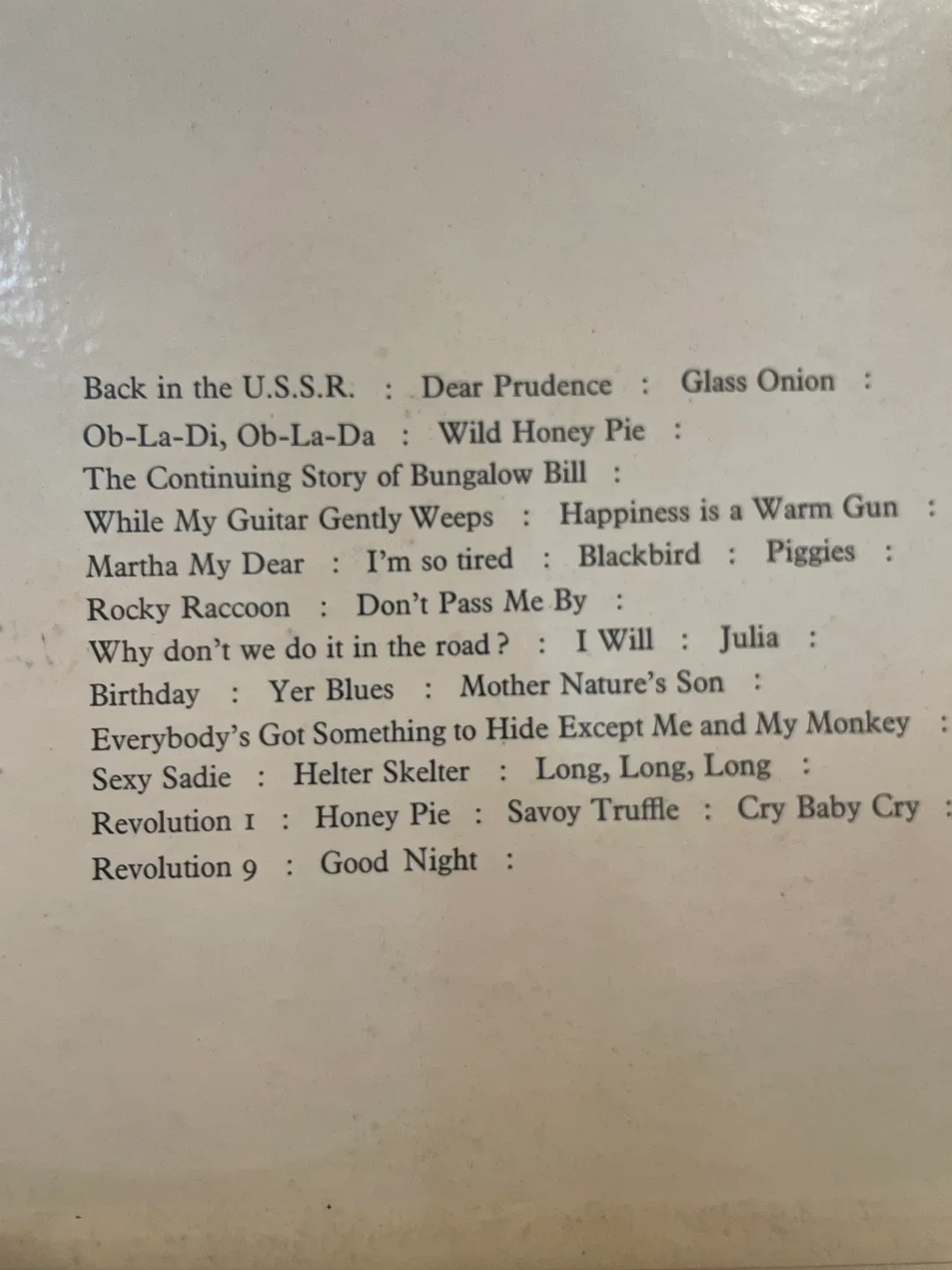 The Beatles item image indicator(4)