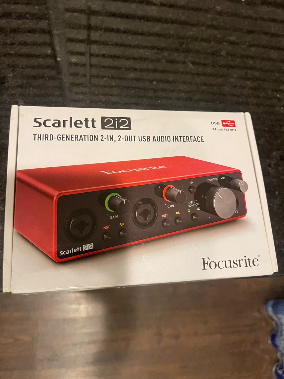 Focusrite Scarlett 2i2 Audio Interface - 3rd Gen