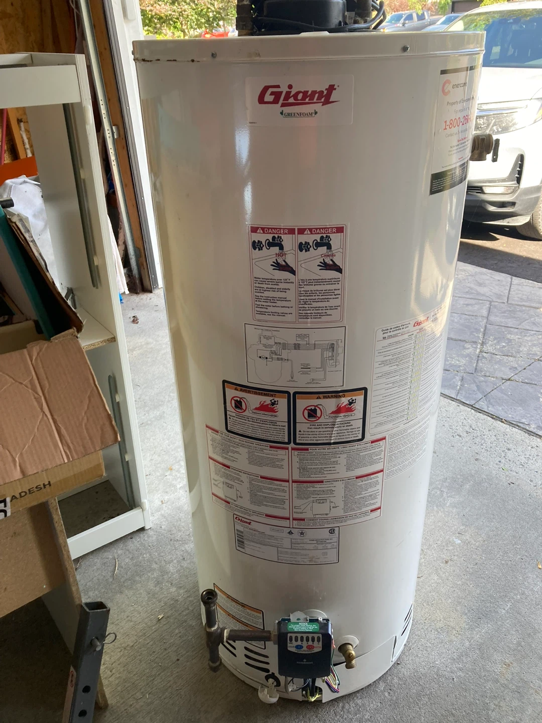 Giant Greenfoot Water Heater - 60 Gal - photo 2