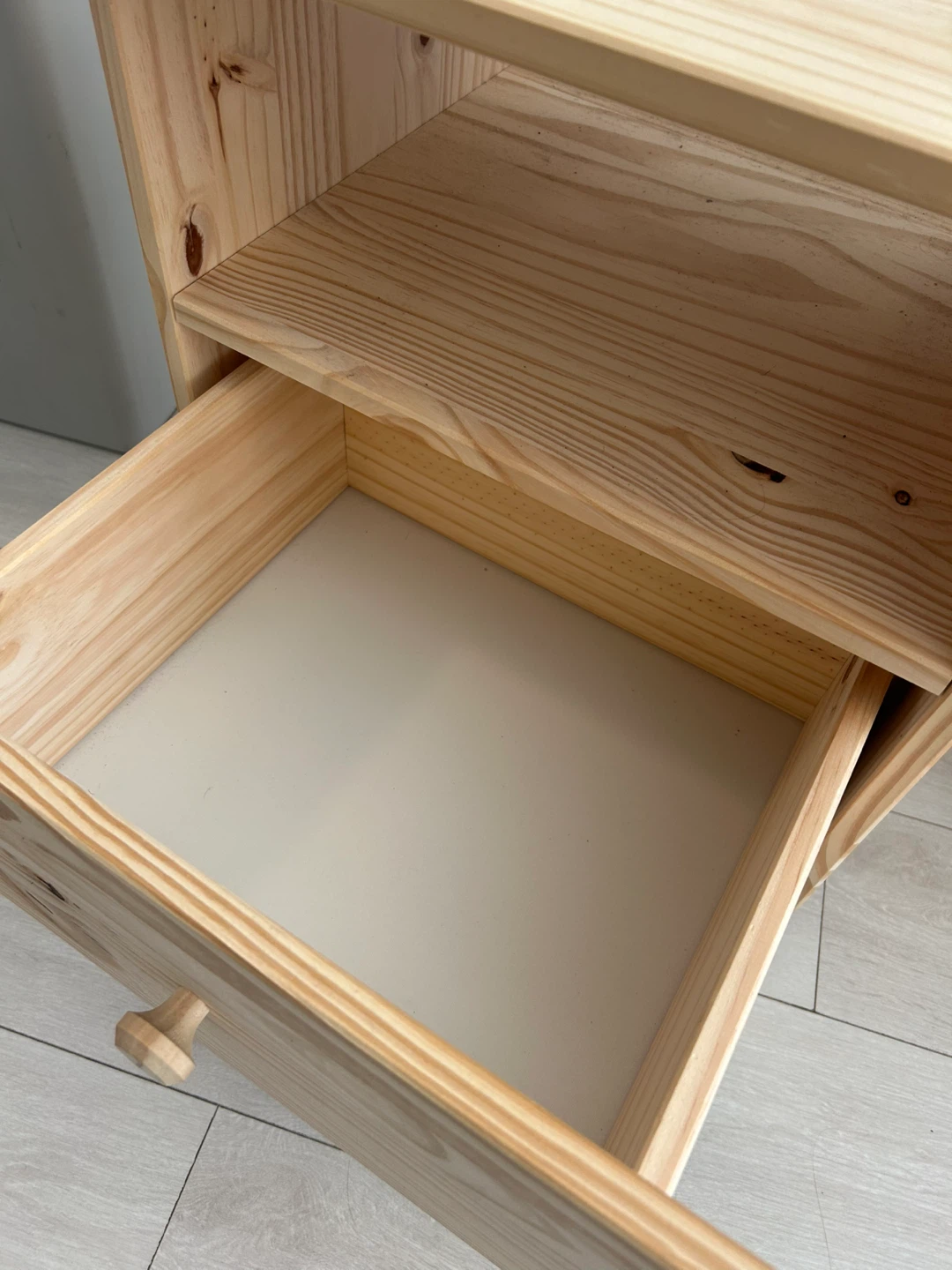 Set of Wood Nightstands - photo 2