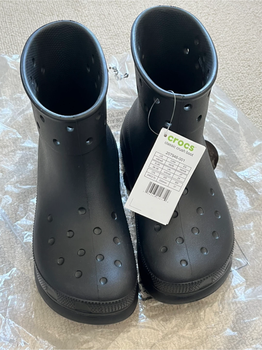 New Crocs Crush Boot - Size 6/8