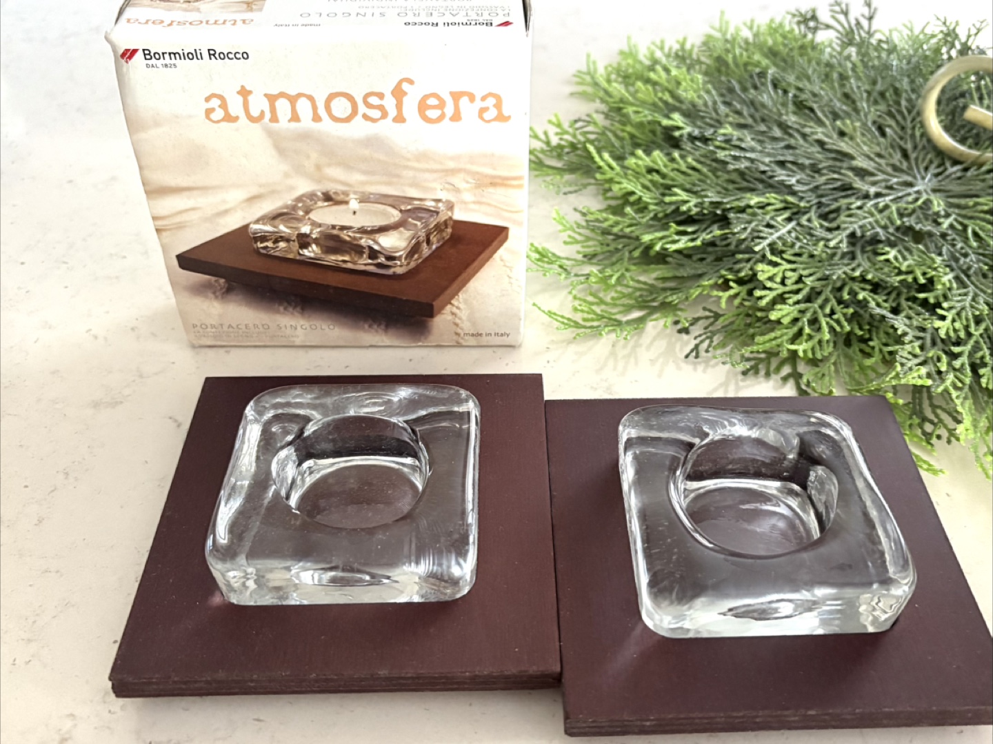 Bormioli Rocco Atmosfera Candle Holders (Set of 2) - photo 5