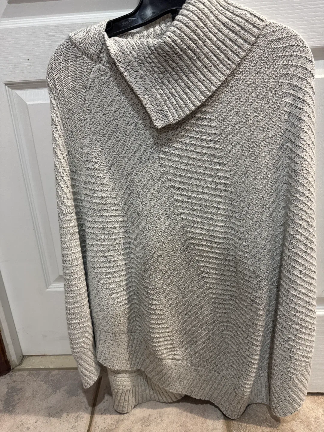 Grey Cowl Neck Sweater thumbnail