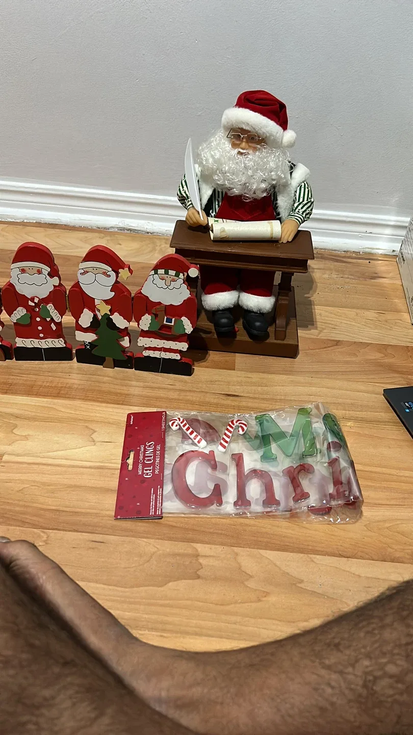 Black Friday Sale Christmas Decor - Santa Figurine & More! image indicator(4)