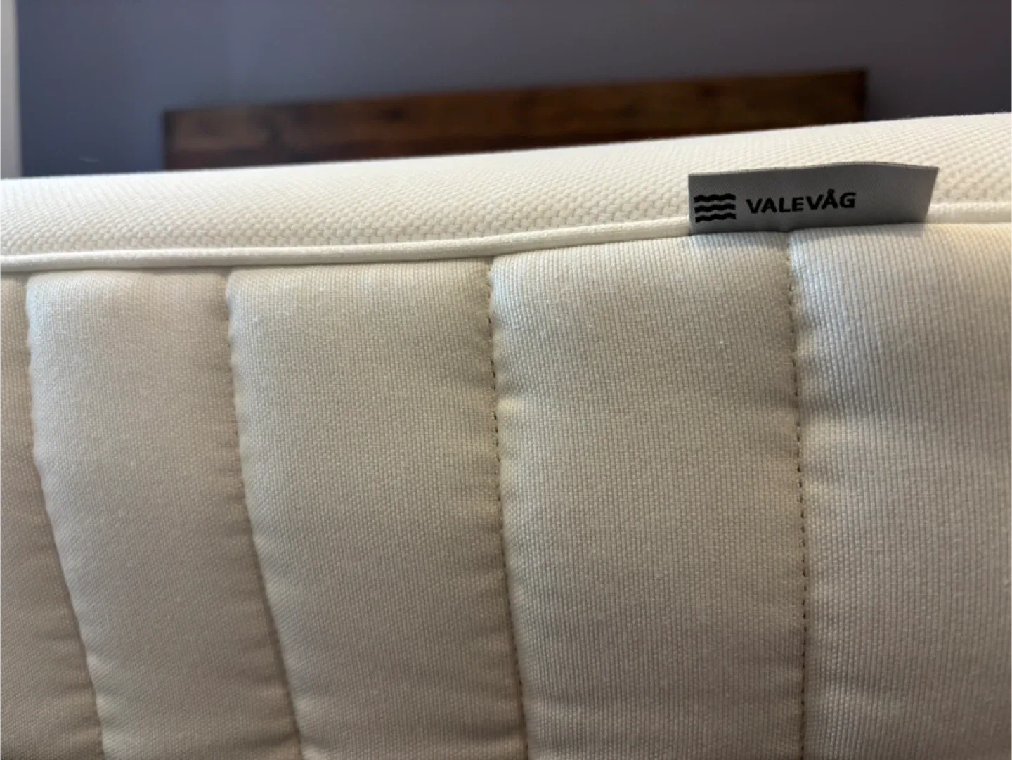 King Size Acacia Wood Bed Frame and Mattress image indicator(8)