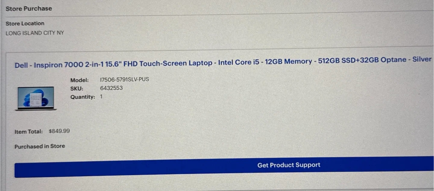 Dell Inspiron 7000 2-in-1 15.6" FHD Touchscreen Laptop image indicator(4)