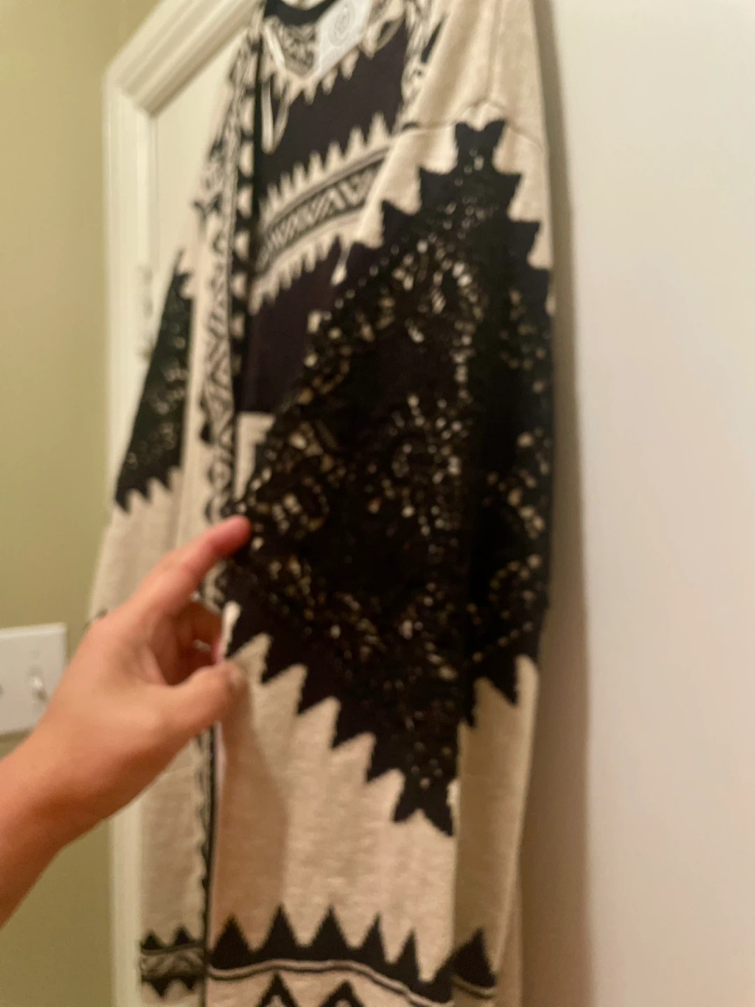Sloane Rouge Cardigan Size M - photo 4
