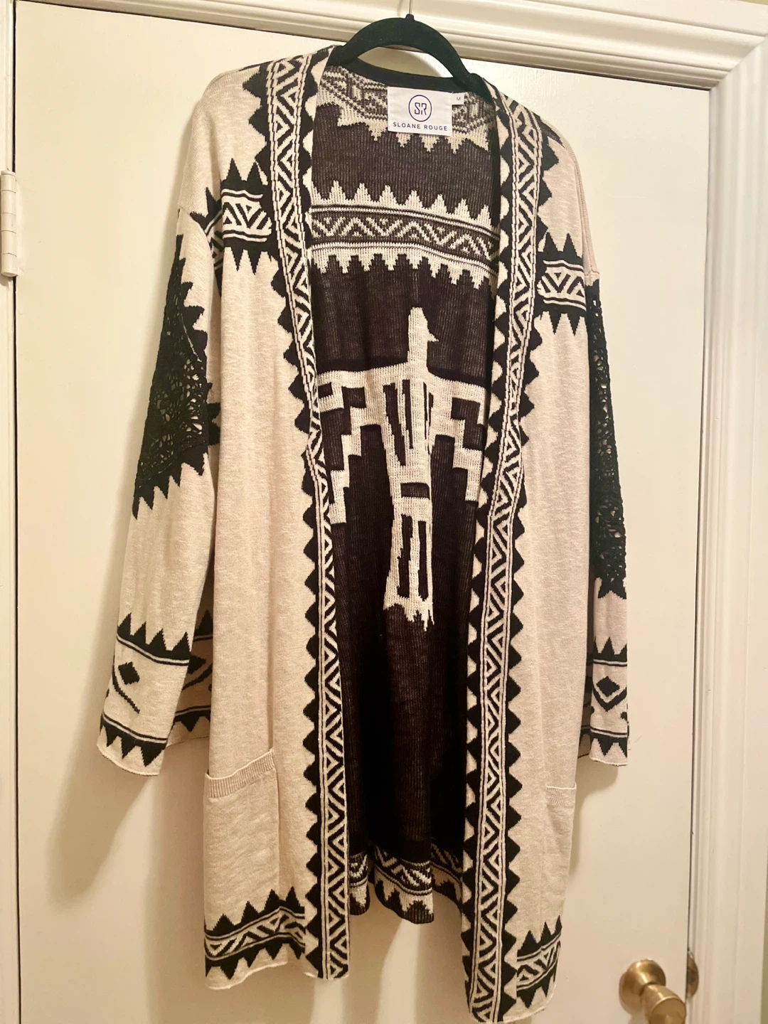Sloane Rouge Cardigan Size M