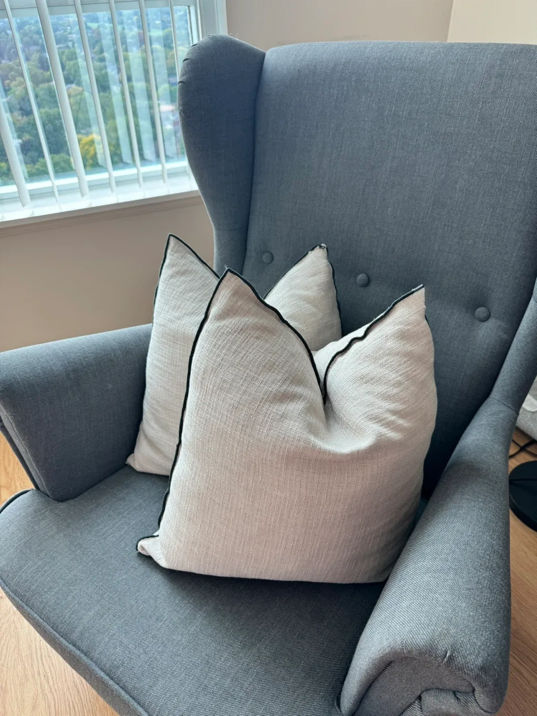 Set of 2 Decorative Throw Pillows with insert thumbnail