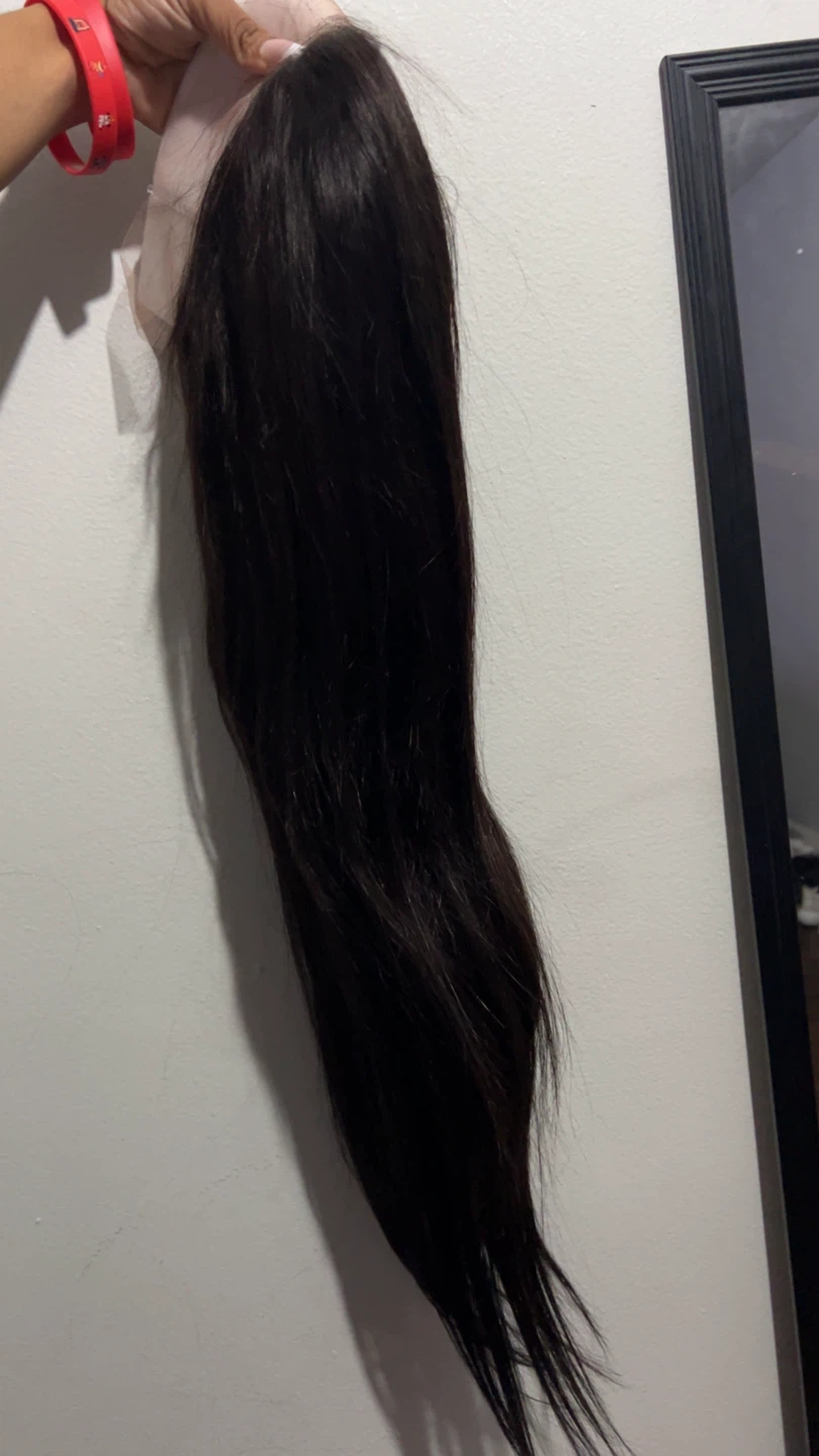 13X6 26inch straight frontal wig available.