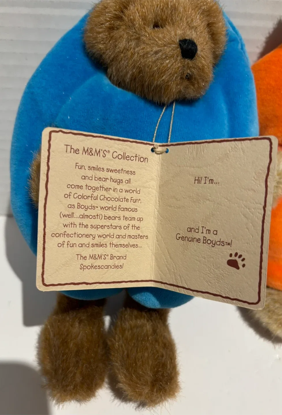 Boyds Bears M&M's Collection Plush Handmade image indicator(5)