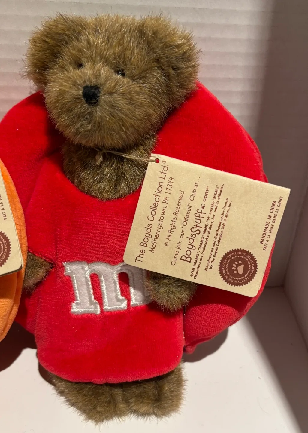 Boyds Bears M&M's Collection Plush Handmade image indicator(4)