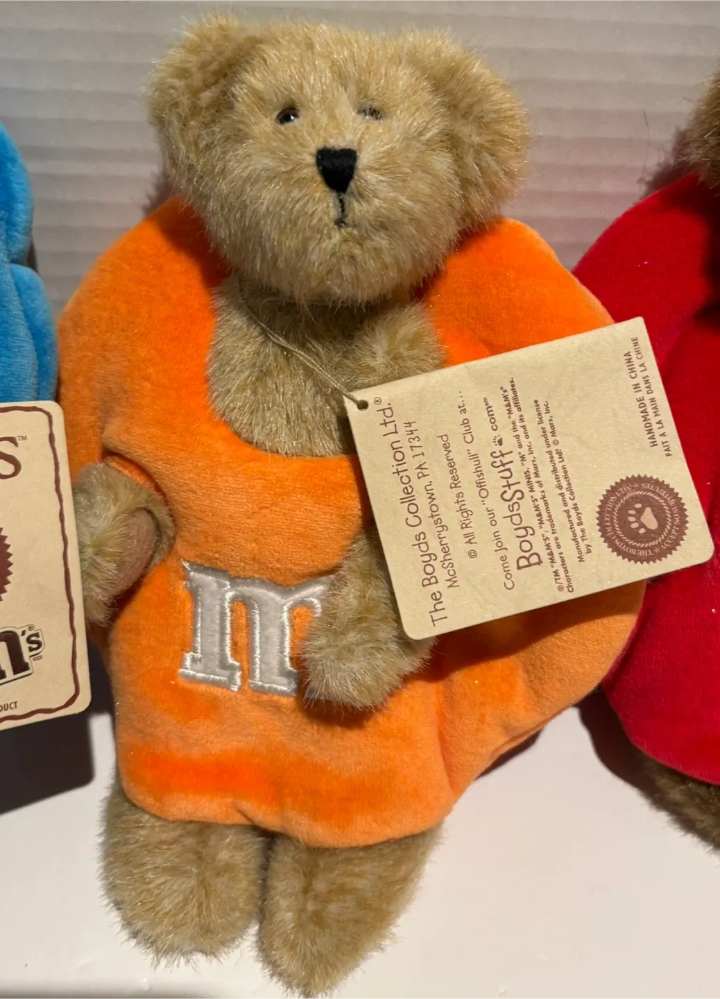 Boyds Bears M&M's Collection Plush Handmade image indicator(3)