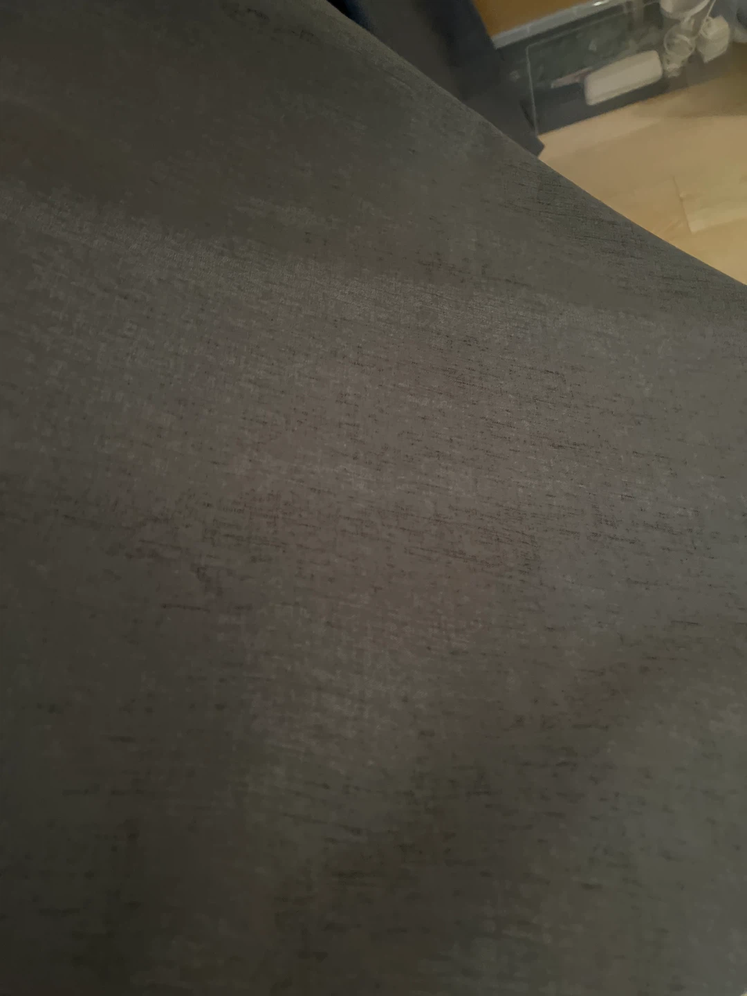 Dark Grey Blackout Curtain Panel x 4 - photo 3