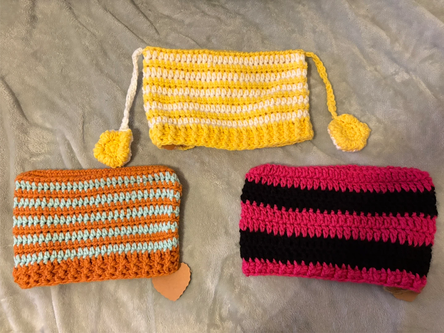 Handmade Crocheted Cat Ear Beanie - Cozy & Cute!