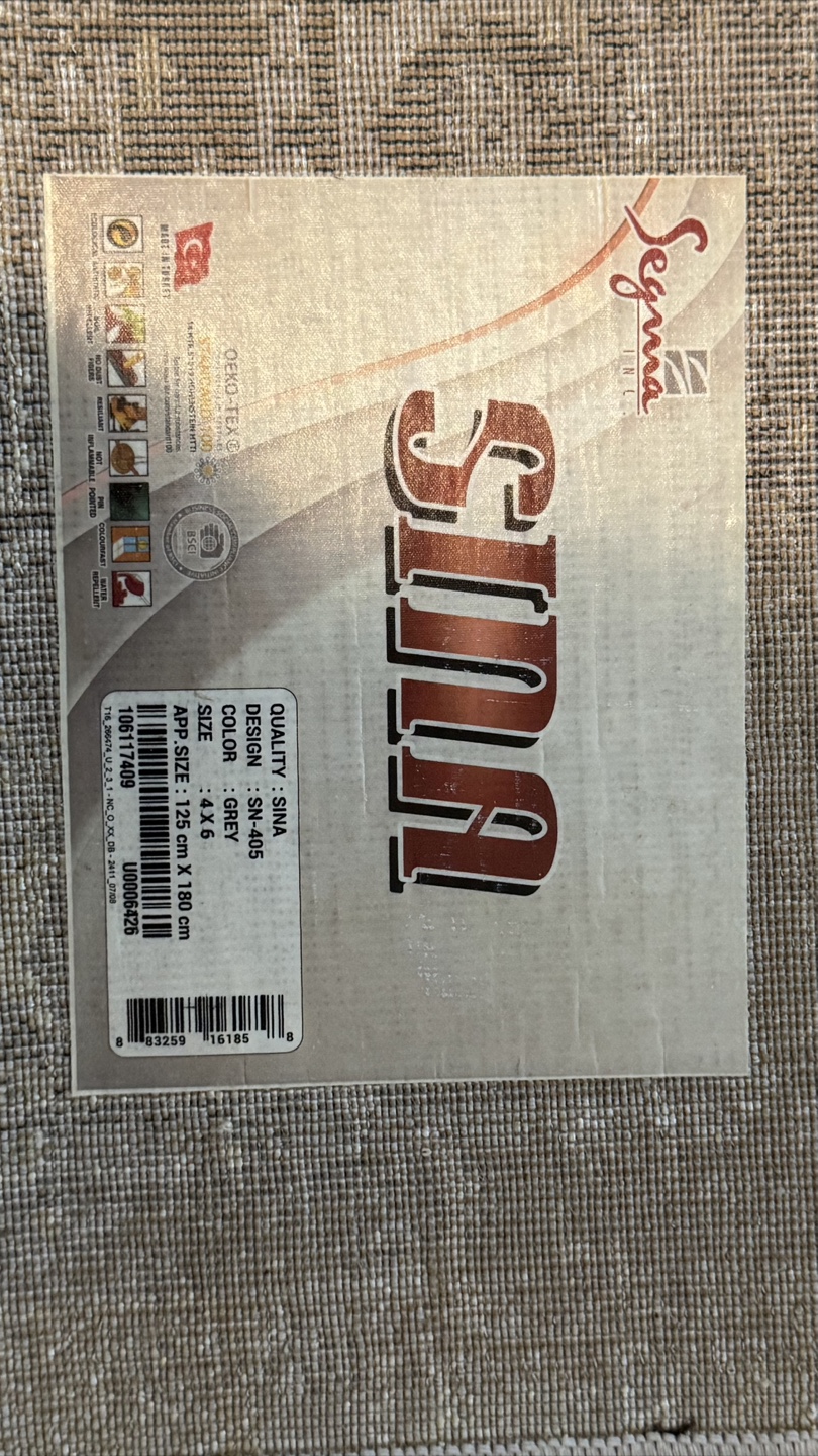 Sina Rug 4x6 Grey - photo 3