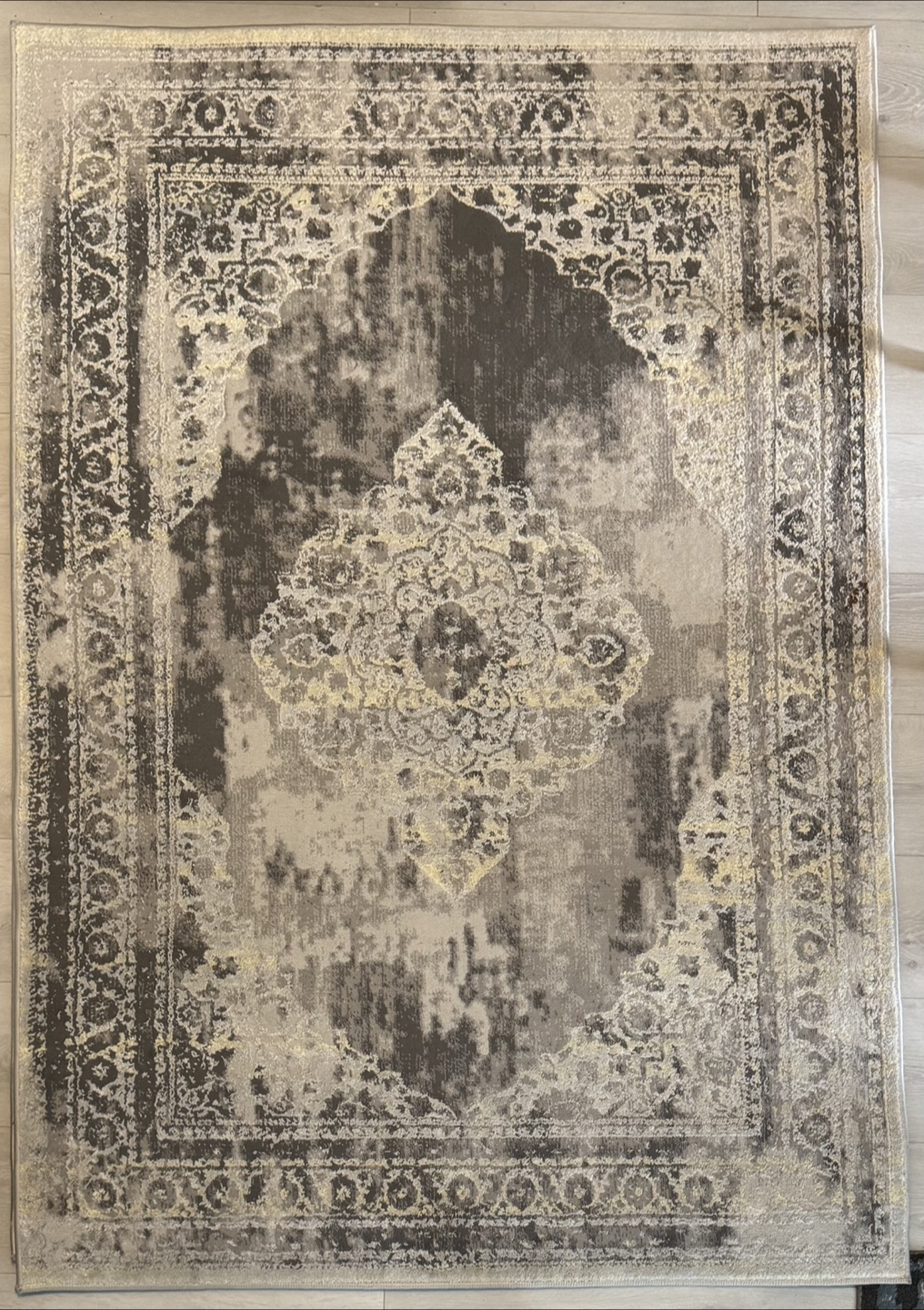 Sina Rug 4x6 Grey