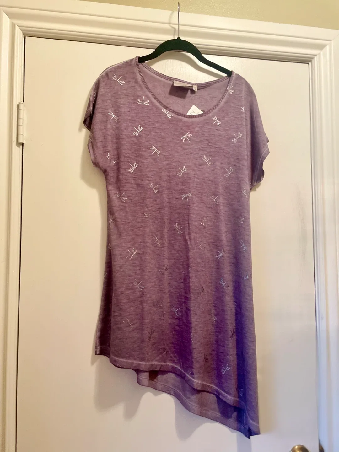 Dantellie Purple Dragonfly Tunic - Size M thumbnail
