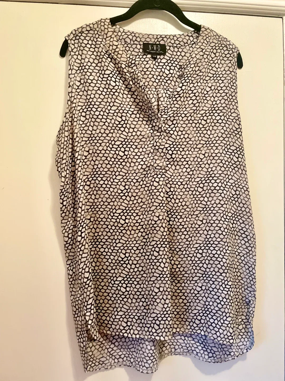 NWD New Woman Design snakeskin print blouse - L/G thumbnail