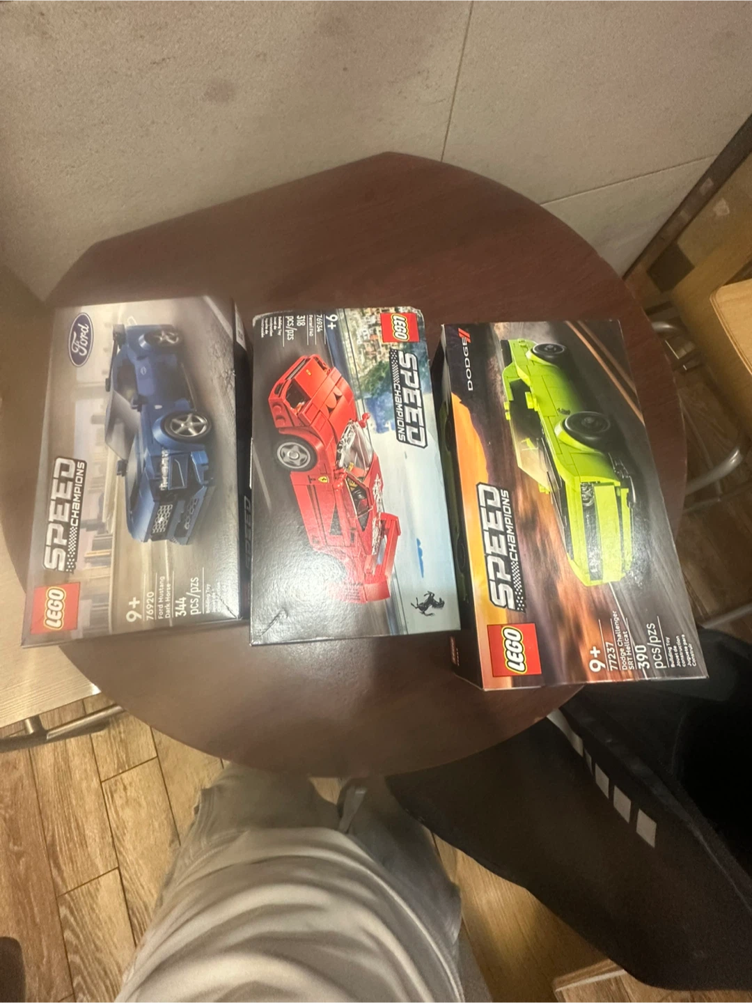 LEGO Speed Champions Ford Mustang, Ferrari, Dodge Challenger