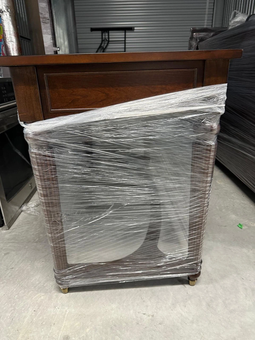Wooden Desk with Drawers - photo 4