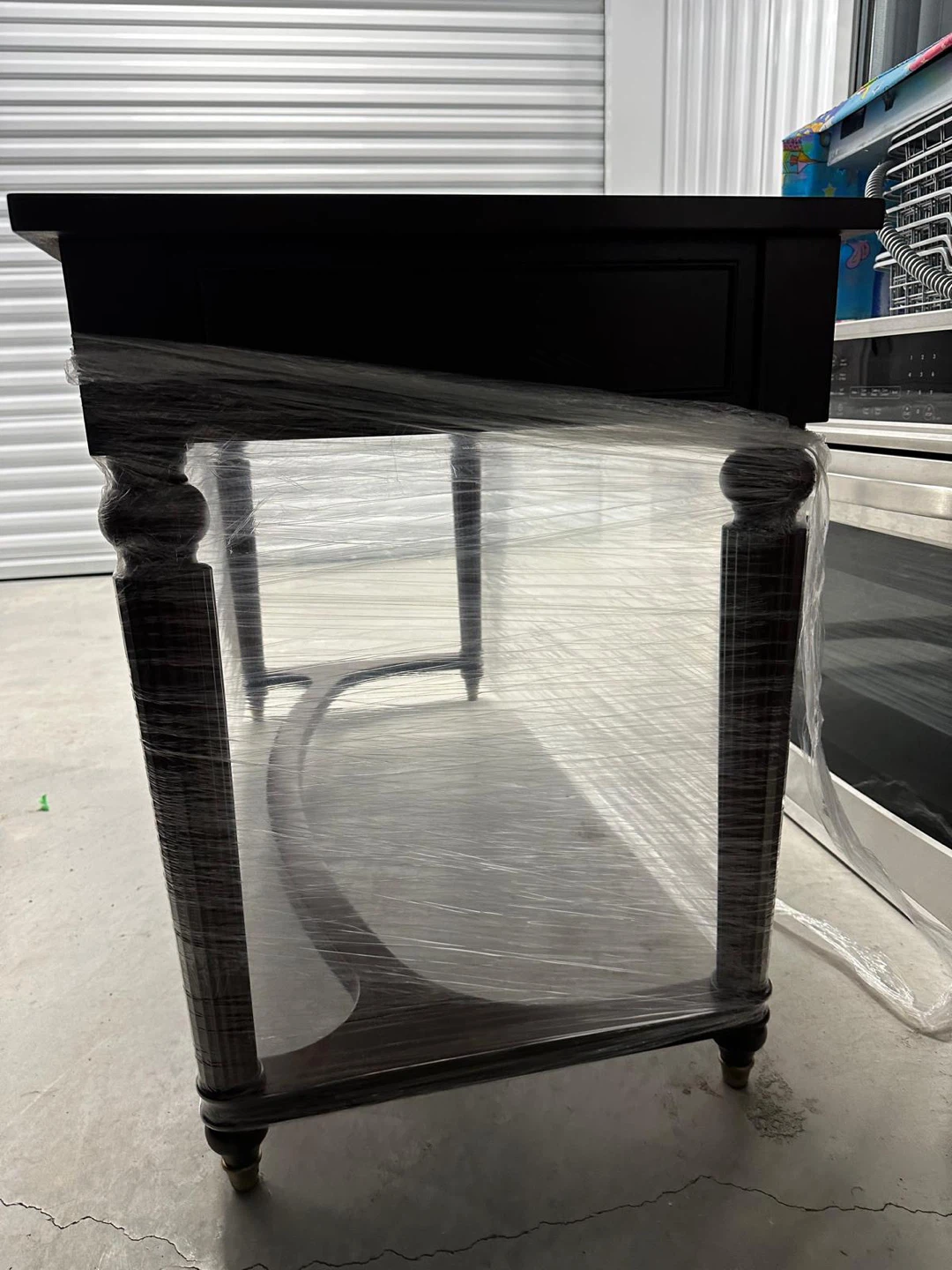 Wooden Desk with Drawers - photo 5