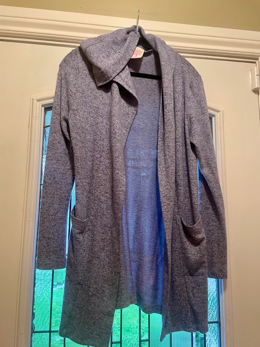 Purple Cardigan